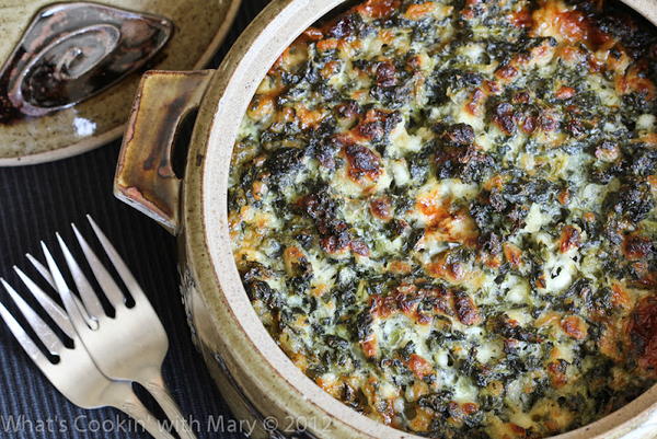 Mom's Spinach Casserole Moms Spinach Casserole