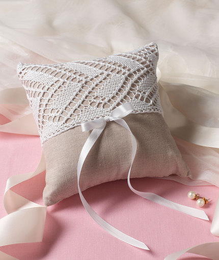 Elegant Ring Bearer's Pillow