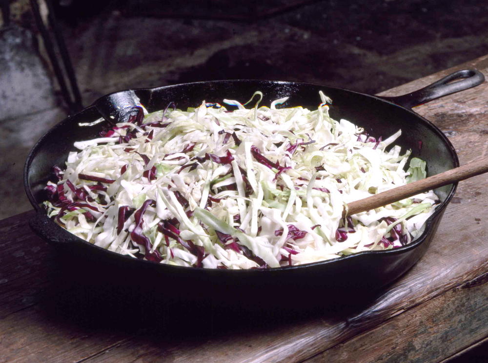 Sauteed Red And White Cabbage Cookstr Com