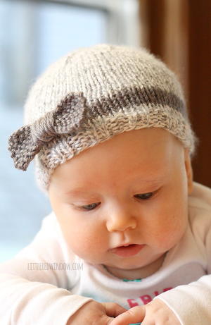 Bitty Bow Baby Hat Patterns