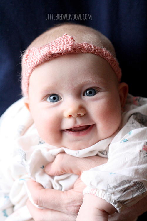 Bow Baby Knit Headband Bow Baby Knit Headband