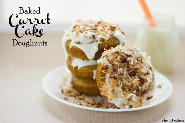 Baked Carrot Cake Doughnuts Baked Carrot Cake Doughnuts