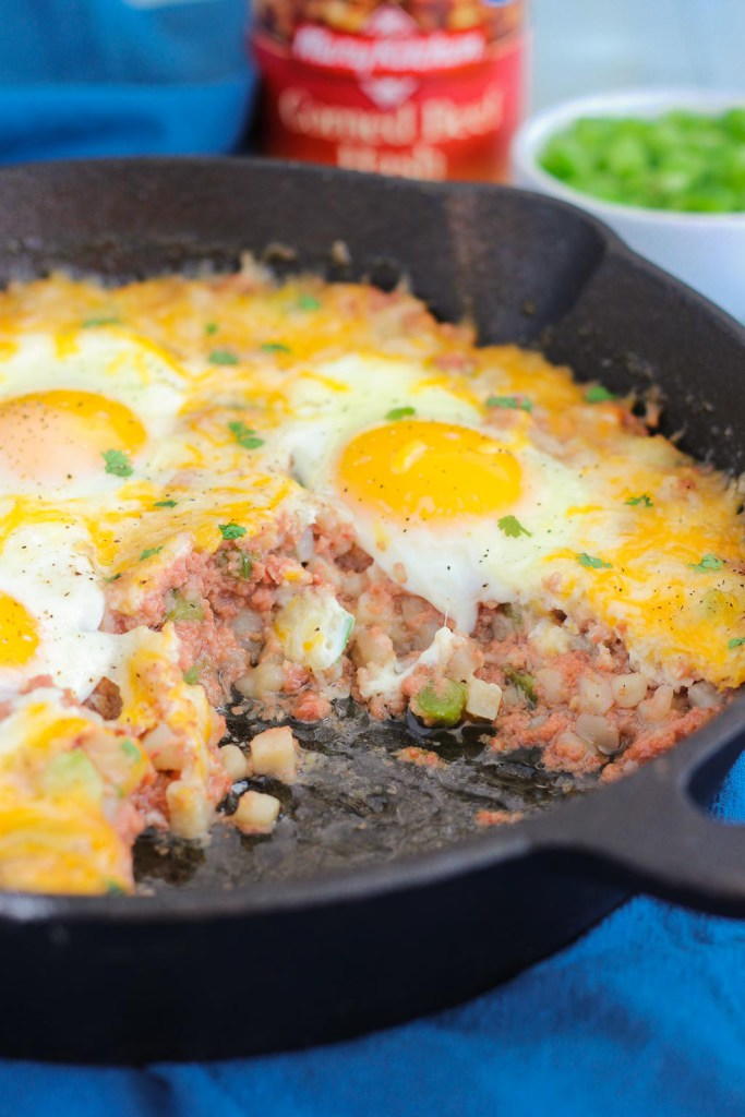 Southern Corned Beef Breakfast Skillet | FaveSouthernRecipes.com