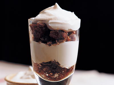 Espresso Granita with Whipped Cream Espresso Granita with Whipped Cream