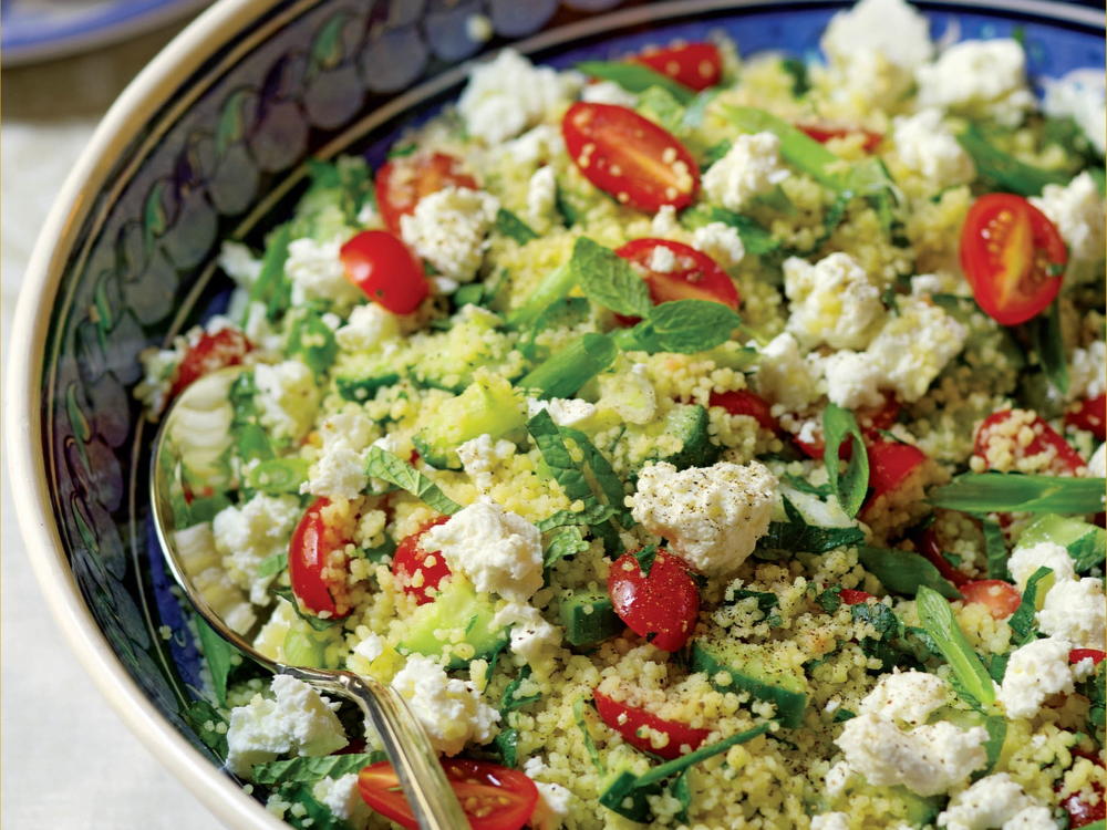 Mediterranean Couscous Salad Cookstr Com