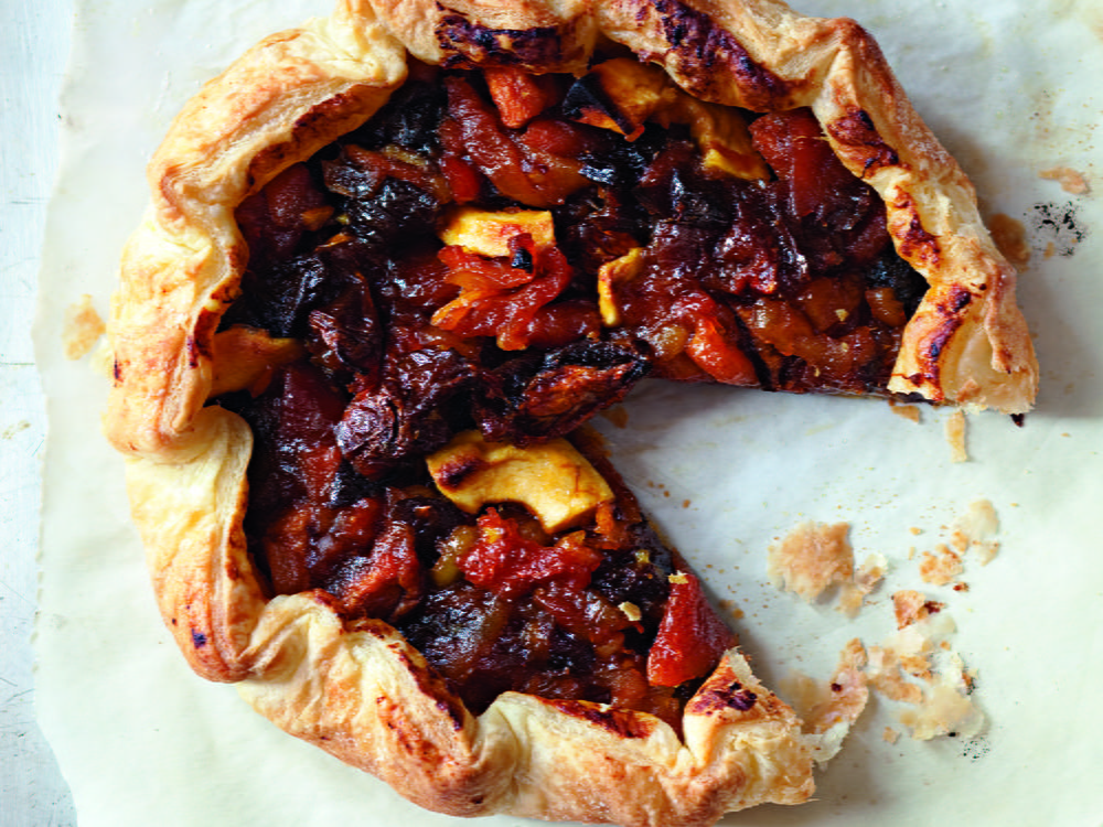 Rustic Dried Fruit Tart Cookstr Com