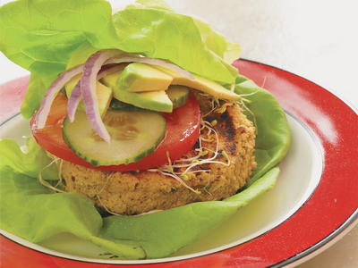 The Balanced Raw Burger The Balanced Raw Burger