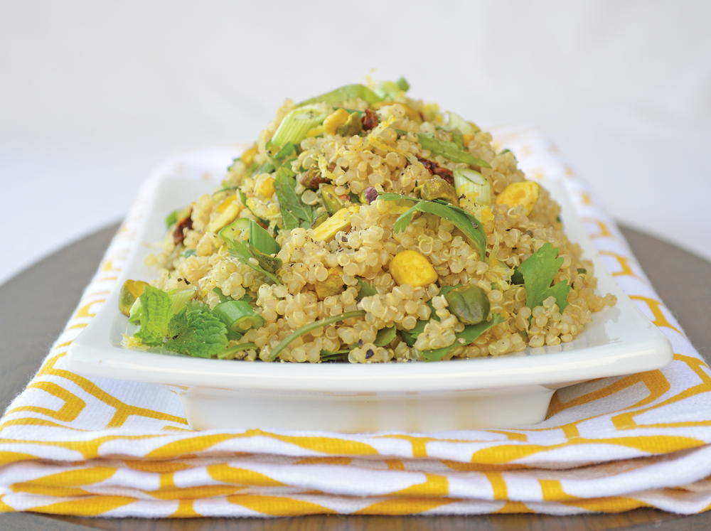 Mediterranean Quinoa With Fresh Herbs Cookstr Com