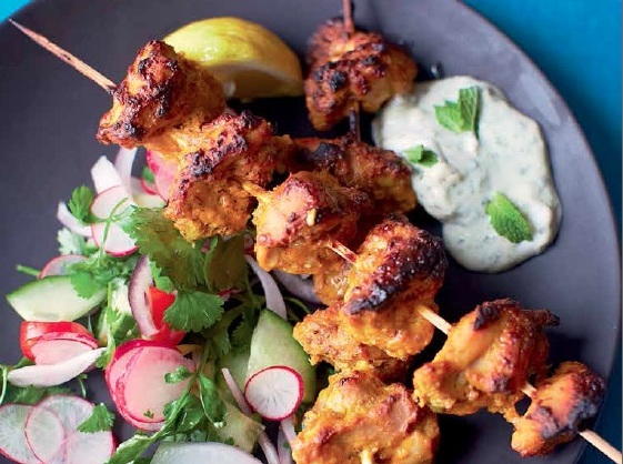 Oven Roasted Chicken Tikka Cookstr Com