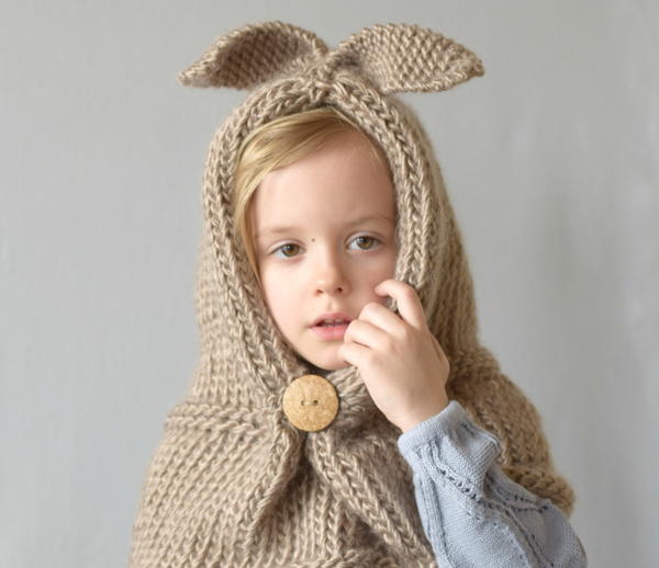 Hooded Bunny Cowl Hooded Bunny Cowl