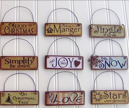 Printable Paint Stick Ornaments Printable Paint Stick Ornaments