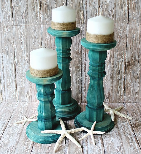 Dip Dyed Candlesticks Dip Dyed Candlesticks