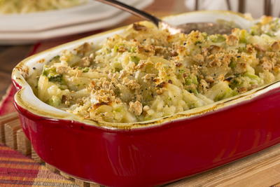 Creamy Broccoli and Hash Brown Casserole