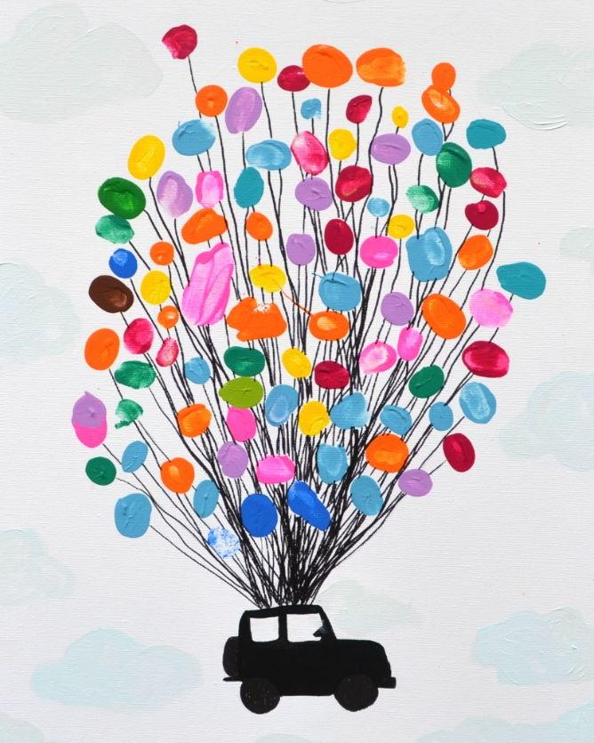 Thumbprint Art for Kids | AllFreeKidsCrafts.com