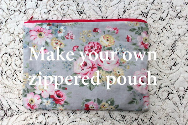 Super Quick Zippered Pouch Super Quick Zippered Pouch