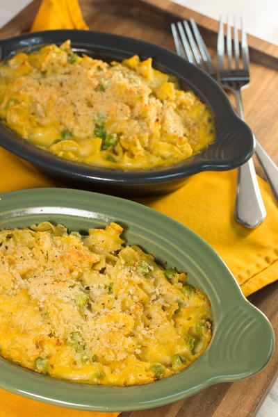 Tuna Pasta Bake for Two Tuna Pasta Bake for Two