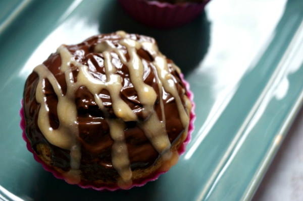 Peanut Butter Chocolate Banana Bread Muffins Peanut Butter Chocolate Banana Bread Muffins