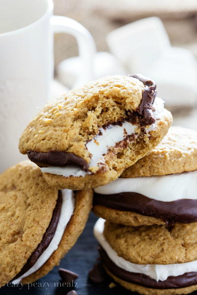 Smores Whoopie Pies Smores Whoopie Pies