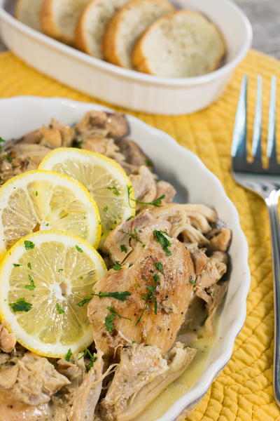 Marlenes Creamy Lemon Chicken Thighs