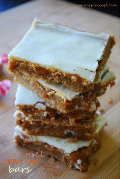 Caramel Carrot Cake Bars Caramel Carrot Cake Bars