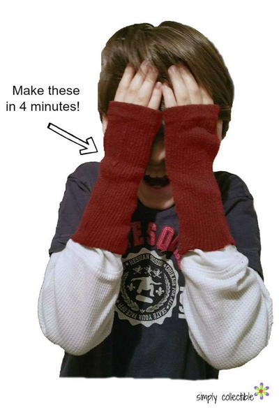 4 Minute Fingerless Gloves