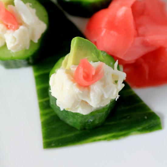 Cucumber Crab Appetizer Cups Cucumber Crab Appetizer Cups