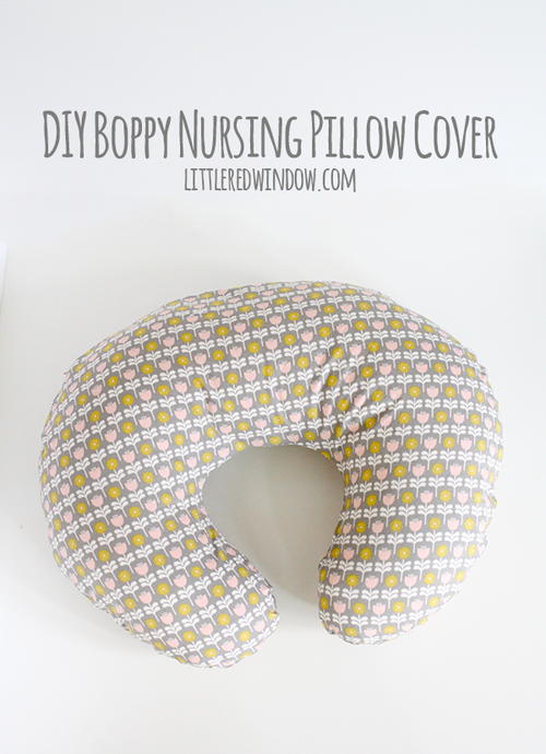 DIY Boppy Pillow Cover DIY Boppy Pillow Cover