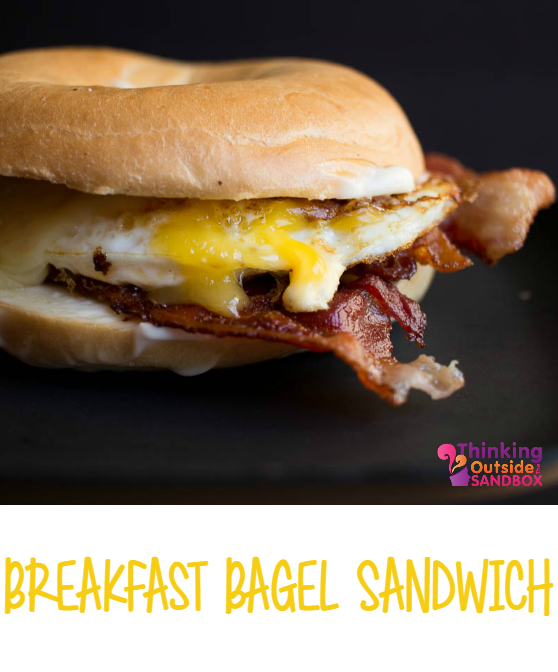 Breakfast Bagel Sandwich Breakfast Bagel Sandwich
