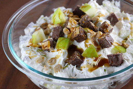 Copycat Snickers Salad Recipe Copycat Snickers Salad Recipe