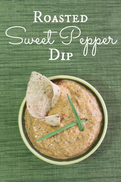 Roasted Sweet Pepper Dip Roasted Sweet Pepper Dip