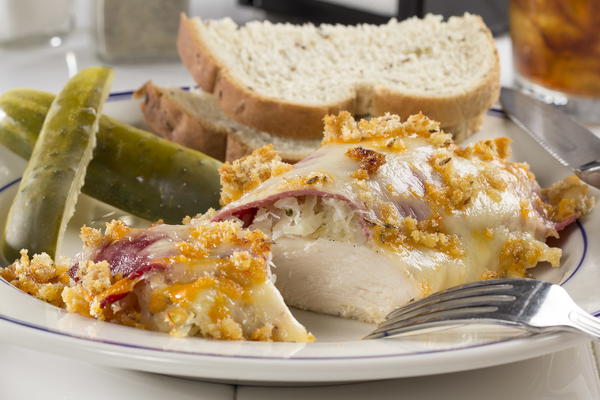 Chicken Reuben Casserole