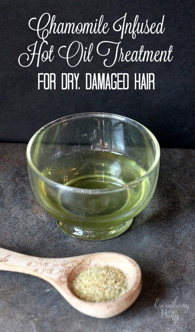 Chamomile Infused Hot Oil Treatment Chamomile Infused Hot Oil Treatment