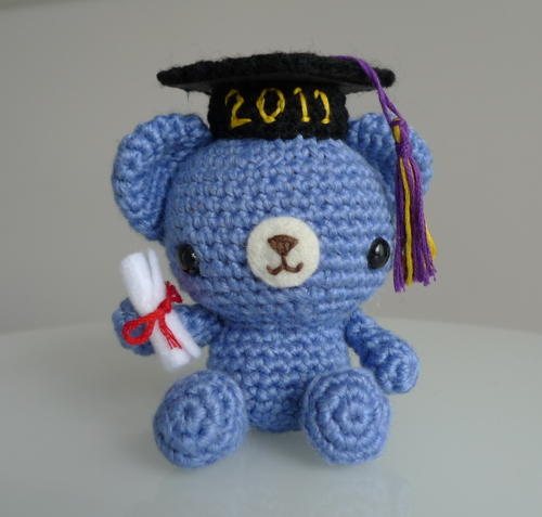 Graduation Teddy Crochet Pattern for Kids Graduation Teddy Crochet Pattern for Kids