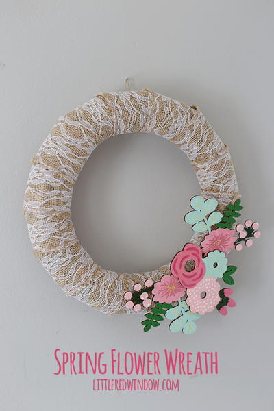 Spring Flower DIY Wreath Spring Flower DIY Wreath