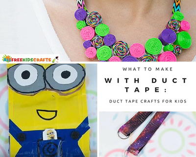 What to Make with Duct Tape: 80 Easy Duct Tape Crafts for ...