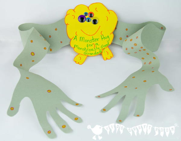 Monster Hugs Fathers Day Card Monster Hugs Fathers Day Card