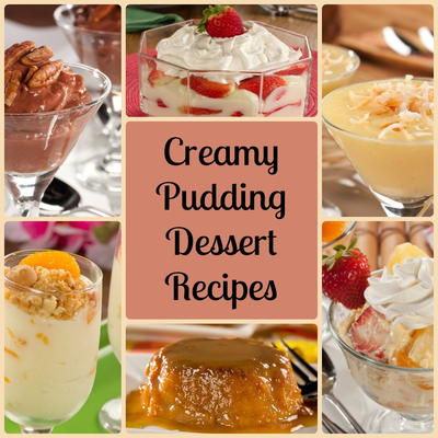 Creamy Pudding Dessert Recipes: 10 Diabetic Recipes with Pudding