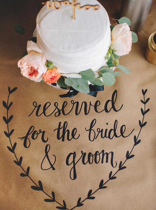 kraft paper tablecloth