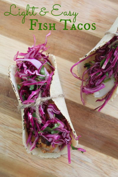 Light Easy Fish Tacos Light & Easy Fish Tacos