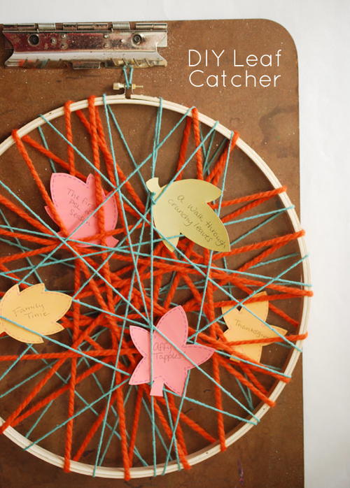 Autumn DIY Dreamcatcher Pattern
