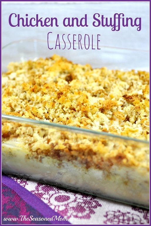 Comforting Chicken and Stuffing Casserole | FaveSouthernRecipes.com
