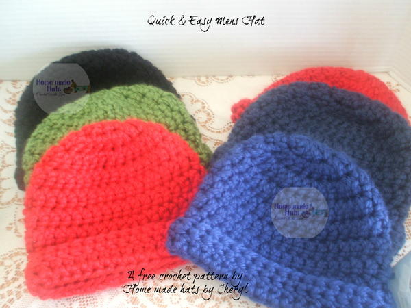 Quick Easy Mens Hat Quick & Easy Men's Hat