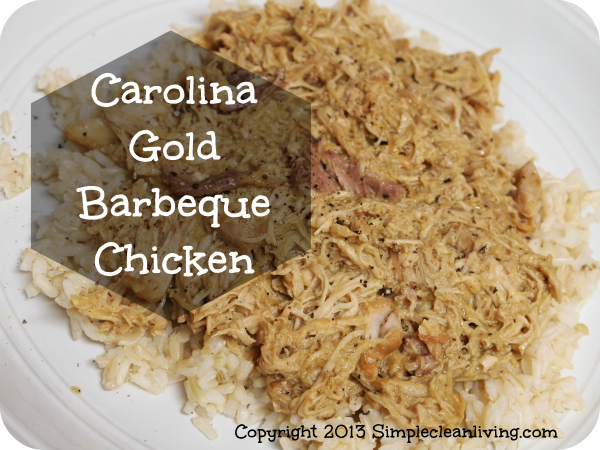 All Day Carolina Gold Barbecue Chicken