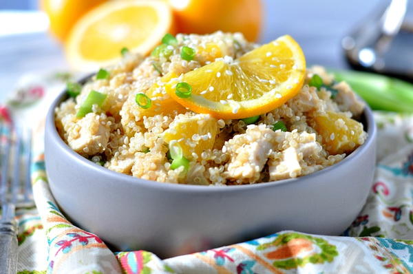 Easy Orange Sesame Chicken Quinoa Easy Orange Sesame Chicken Quinoa