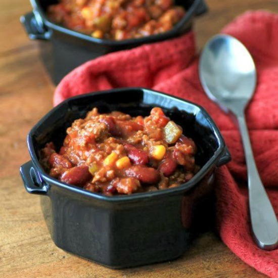 Easy Slow Cooker Chili Easy Slow Cooker Chili