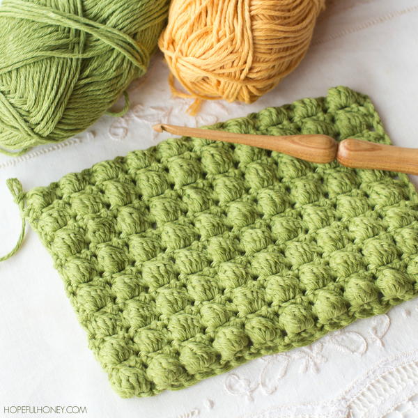 How To Crochet The Bobble Stitch_1 How To Crochet The Bobble Stitch_1