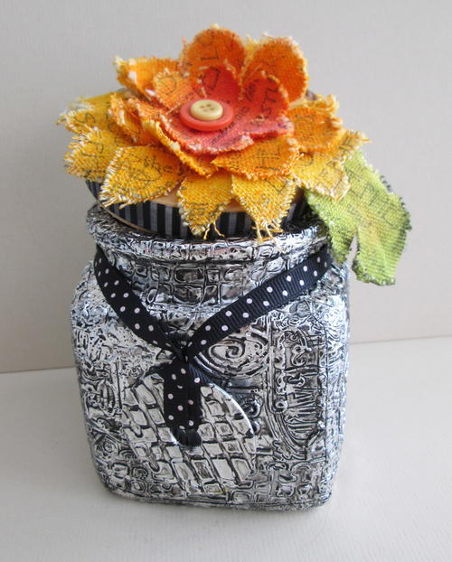 Mixed Media Embossed Decor Mixed Media Embossed Decor