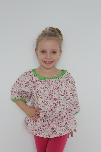 Girls Peasant Top Girls Peasant Top
