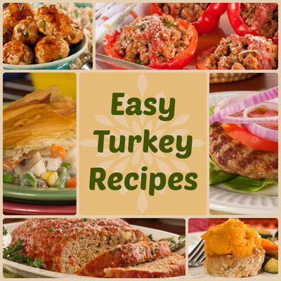 Quick & Healthy Dinner Recipes: 18 Easy Turkey Recipes