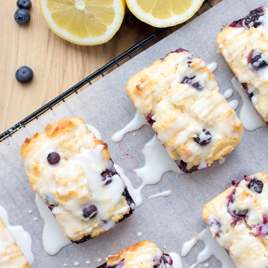 Blueberry and Lemon Loaves Blueberry and Lemon Loaves